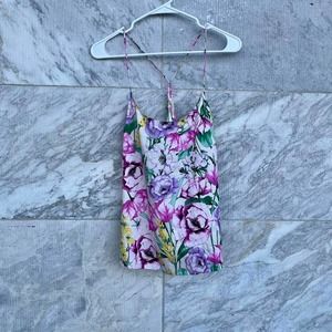 Victoria’s Secret Floral Satin Cami